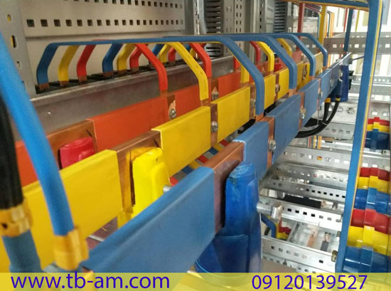 تصویر تابلو برق شینه کشی شده در کارگاه تابلو برق آراد مهر